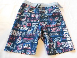 Hurley Youth Boy&#39;s Board Shorts Swim 984477-C00 Valerian Blue Size L lar... - $28.30