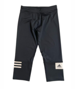 Great Condition adidas Cropped 3/4 leggings sz L (12-14y) Sport Logo Pan... - $242.71 MXN