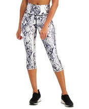 MSRP $40 Ideology Women&#39;s Snake-Embossed Cropped Leggings White Size XS - $12.82