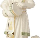 Lenox First Blessing Little Drummer Boy Figurine Lamb Nativity Gold Acce... - £65.99 GBP