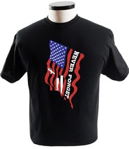 American Flag Never Forget T Shirt - £13.58 GBP+