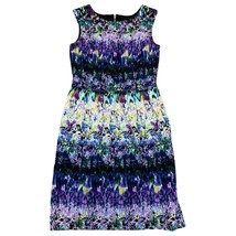 Cynthia Rowley Dress Size 6 Small Mini Colorful Sleeveless Purple Blue Black - £12.19 GBP