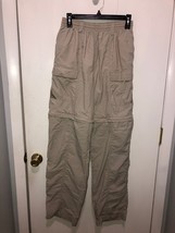 Columbia Mens Medium PFG Convertible Cargo Pants Fishing Zip-Off Shorts ... - $19.79