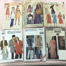 6 Vintage 1970’s Simplicity, McCalls, Butterick, Womens Sewing Patterns 8-16 P-6 - £9.49 GBP