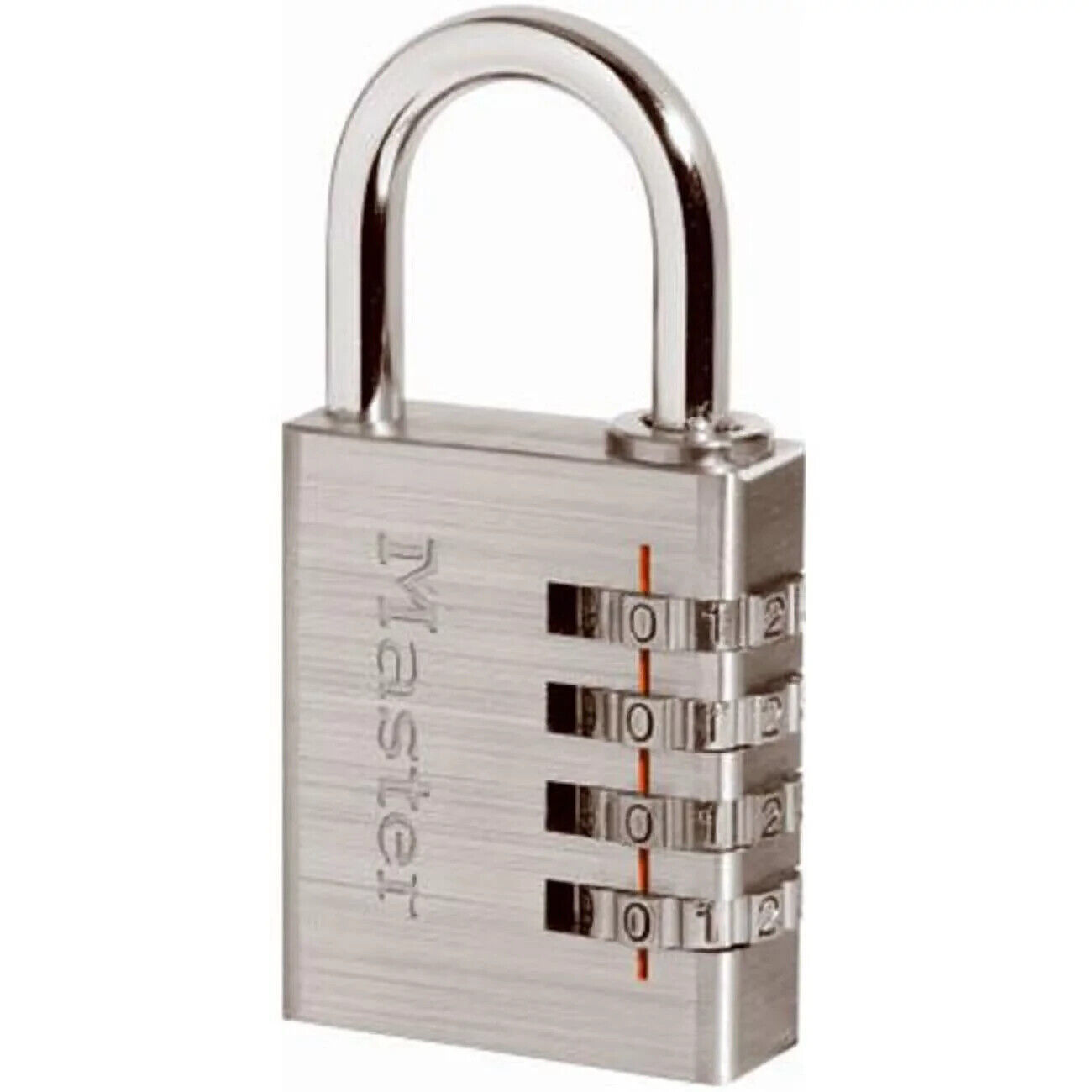 Master Lock 643D 1.56 in. Aluminum Luggage Combination Lock - $25.73