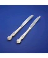 Oneida Mission Rose Set of 2 Dinner Knives Wm A Rogers Silverplate Flatware - $367.61 MXN