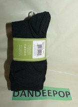 Naturalizer One Size Black Socks 6 Pair Package - £15.86 GBP