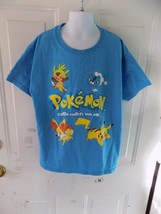 Pokemon Gotta Catch &#39;Em All! Blue T-Shirt Size L (10/12) Unisex EUC - £11.67 GBP