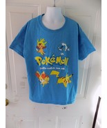Pokemon Gotta Catch &#39;Em All! Blue T-Shirt Size L (10/12) Unisex EUC - $18.00