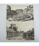 1920 Rome Italy Picture Card Palatine Stadium Flavian Amphitheater Colos... - £7.82 GBP