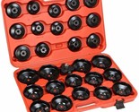 30Pcs Oil Filter Cap Wrench Cup Socket Tool Set Mercedes Bmw Vw Audi Vol... - £71.35 GBP