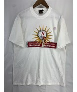 Vintage Adidas 1995 Nebraska National Champs Husker XL Men&#39;s T-Shirt Uni... - $70.96 CAD