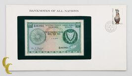1979 Central Bank of Cyprus 500 Mil Note Uncirculated Condition - $197.24