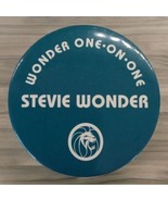 1980&#39;s Stevie Wonder MGM Grand 3&quot; Pin Button Concert Memorabilia Las Vegas - $376.79 MXN