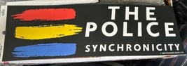 Bumper Sticker The Police Synchronicity NEW Original 1983 11&quot;x3 1/2&quot; Sting - £11.89 GBP