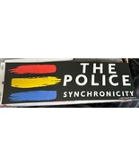 Bumper Sticker The Police Synchronicity NEW Original 1983 11&quot;x3 1/2&quot; Sting - £11.68 GBP
