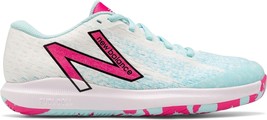 New Balance Women&#39;s Size 5 FuelCell 996 V4 Hard Court Tennis Shoes White Pink - £56.22 GBP
