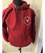 american eagle plaid hoodie men medium - $376.14 MXN