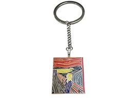 Edvard Munch The Scream Painting Pendant Keychain - £27.96 GBP