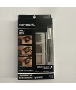 COVERGIRL Easy Breezy Brow Powder Kit + Brush 705 Rich Brown 0.14 oz New... - $125.61 MXN