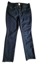 Eddie Bauer Curvy Straight Womens 8S Short Medium Blue Denim Jeans 30 W x 30 L  - £27.16 GBP