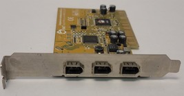 SIIG NN-400P12 1394 Firewire Card , 3-Port , PCI, F002-65 - $48.97