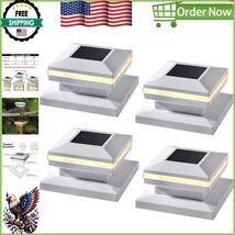 Elegant Solar Post Cap Lights - Eco-Friendly, High Brightness for Decks ... - $97.90 CAD