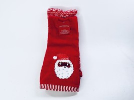 Santa Hand Towels Christmas Red Wondershop Holiday Home Decor - £9.64 GBP