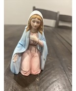 Vintage Homco Virgin Mary Kneeling Nativity Porcelain Figurine 5599 - €15,19 EUR
