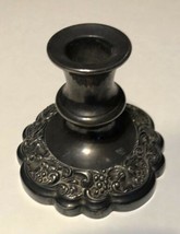 Vintage Ellis-Barker Silverplated Candlestick Holder Early 20th Century - $48.51