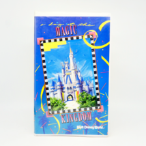 VHS- A Day at the MAGIC KINGDOM Walt Disney World 1999 Tested NR 30 Min ... - $5.63