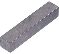 Hillman 881709 Zinc-Plated Steel Bar Square Key Gray, 1/4&quot; x 1-1/2&quot; - £8.22 GBP