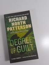 Degree Of Guilt by Richard North Patterson 1992 paperback fiction novel - $4.95