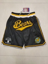 Chico&#39;s Bail Bonds Baseball BEARS Shorts Vintage with Pockets Stitched Back - £40.01 GBP