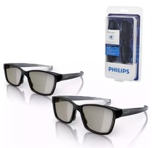 Philips Pta436 Two Player Full Screen Gaming Glasses For 3d TVs - £30.89 GBP