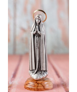 OUR LADY OF FATIMA STATUE Catholic Religious Statue Metalic 13cm - €18,05 EUR