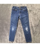 Lucky Brand Jeans Girls 8 Blue Denim Zoe Jegging Dark Wash - $41.01 CAD