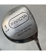 Dunlop INVICTA Driver 1 Wood Graphite Low Torque Mid Firm RH Titanium Ma... - $9.46