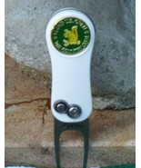 US Open 2022 The Country Club Green Ball Marker Pitchfix White Divot Tool - $383.01 MXN