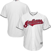 Cleveland Indians Majestic Refroidir Base Baseball Jersey - £106.80 GBP