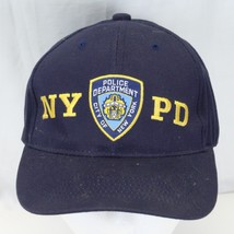 Authentic Vintage NYPD New York Police Department Baseball Cap Hat One Size - $9.79