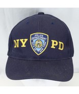 Authentic Vintage NYPD New York Police Department Baseball Cap Hat One Size - $9.79