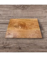 Handcrafted 12 x 18 Large Cutting Board Cherry Hardwood Face Grain Rusti... - $77.10 CAD