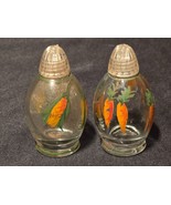 Vintage Carrots And Corn Mini Salt &amp; Pepper Shaker Set - Farmhouse Country - $9.47 CAD