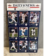 MLB 2004 Fleer New York Daily News UNCUT Sheet Yankees Jeter Rivera Matsui - $5.66