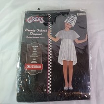 Grease Beauty School Drop Out  Costume Fits Up To Size 10  Dress &amp; Hat - $29.69