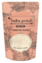 Organic Urad Dal Flour Black Gram Flour 500Gram Certified Organic - $20.99+