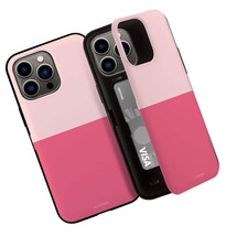 Two Tone Designed for iPhone 14 Pro Max Wallet Case - £52.22 GBP