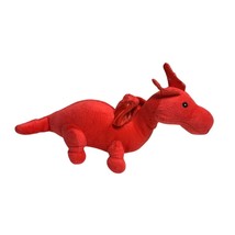 NEN National Entertainment Network Red Dragon Plush Stuffed Animal Doll Toy Spar - $14.84