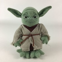 Star Wars Buddies Yoda 6&quot; Plush Stuffed Doll Toy Vintage Kenner 1997 90s... - $16.79